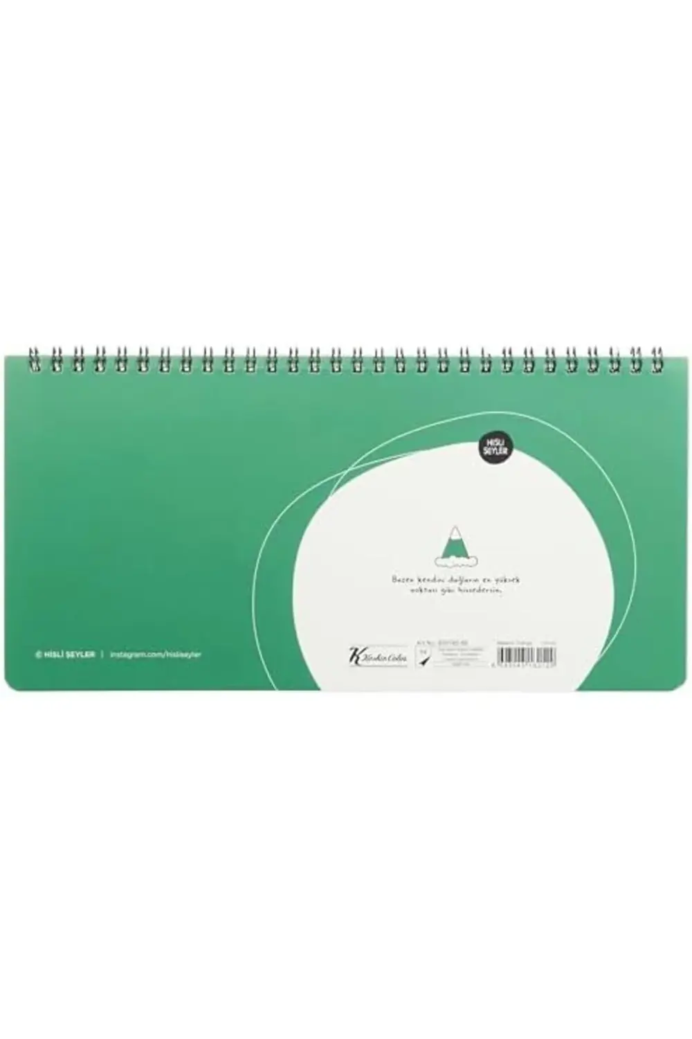 modaflux Hisli Şeyler 13x27 Spiralli, Haftalık - Zirvedeyim Duymu