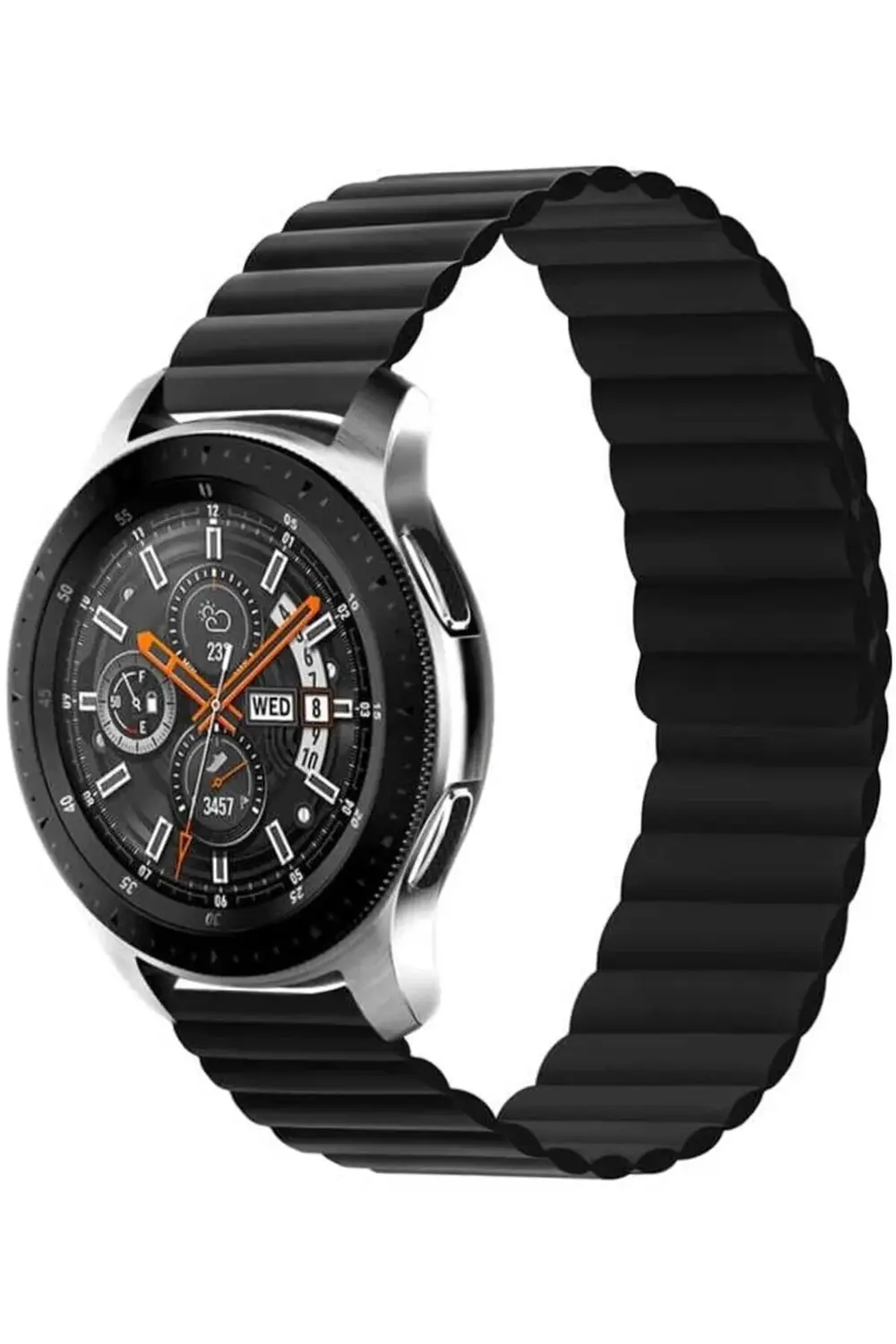 modaflux İle Uyumlu 2 46mm KRD-52 Kordon Siyah polynova 395519