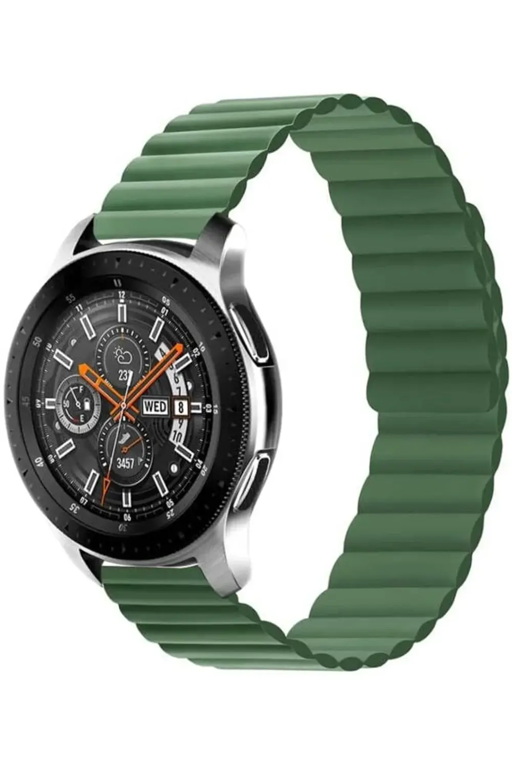 modaflux İle Uyumlu 2 46mm KRD-52 Kordon Yeşil polynova 395519