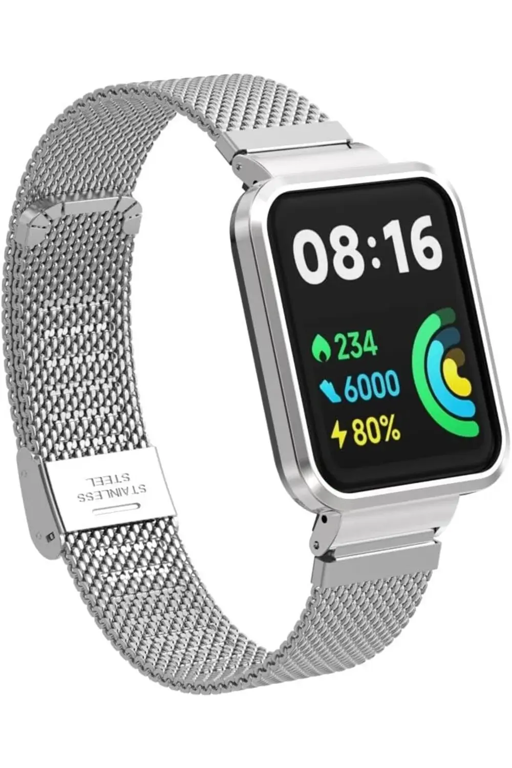 modaflux İle Uyumlu 2 Lite KRD-59 Metal Kordon Gümüş polynova 395