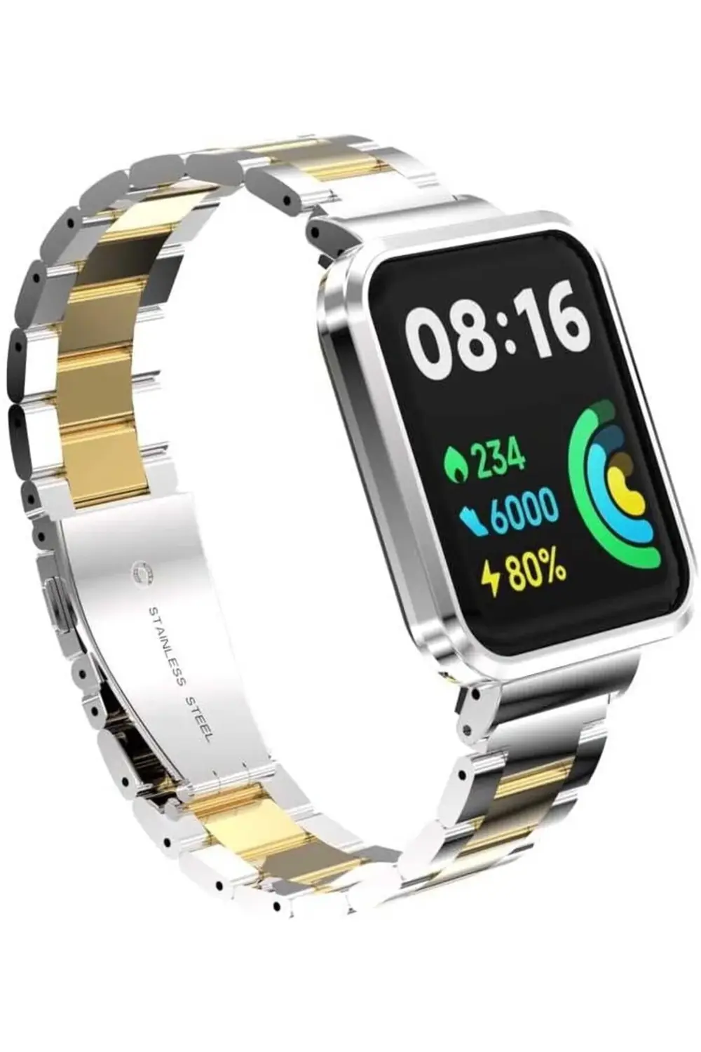 modaflux İle Uyumlu 2 Lite KRD-60 Metal Kordon Gümüş- polynova 39