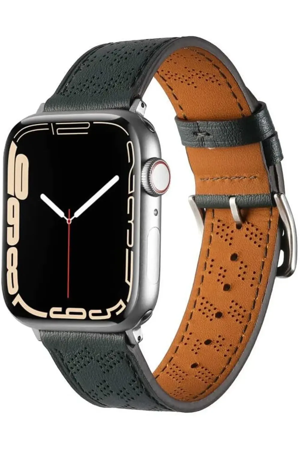 modaflux İle Uyumlu 38mm/40mm KRD-76 PU Deri Kordon Strap Kayış L
