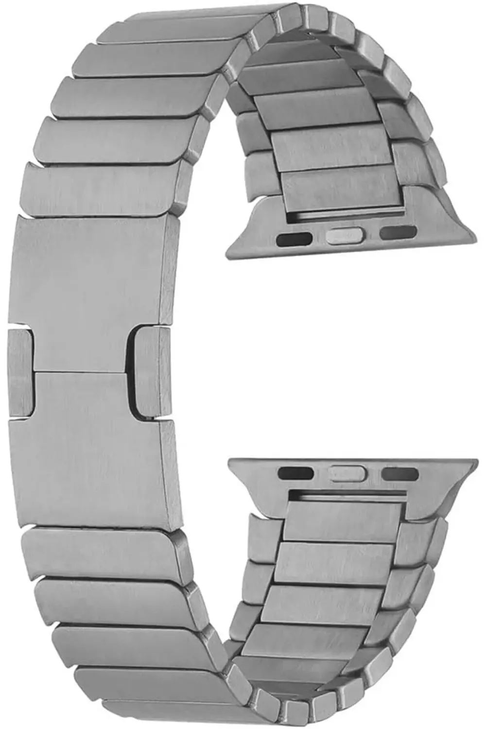 modaflux İle Uyumlu 38mm/40mm KRD-82 Metal Kordon Gri polynova 39