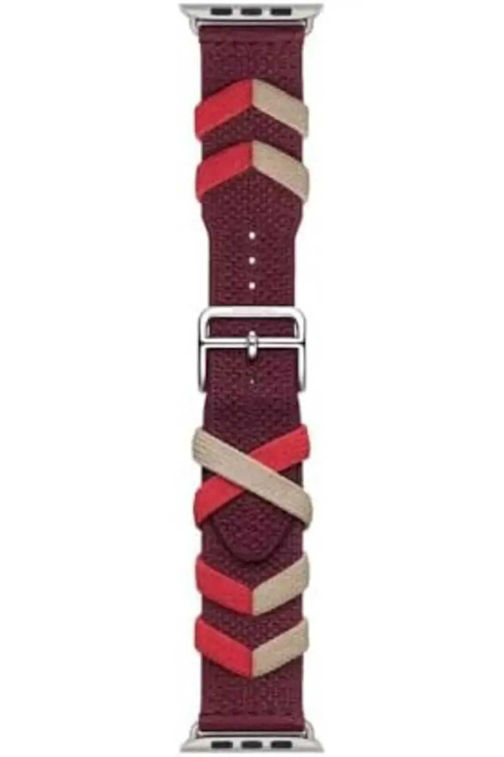 modaflux İle Uyumlu 38mm/40mm KRD-97 Sarmal Örgü Tasarımlı Kordon