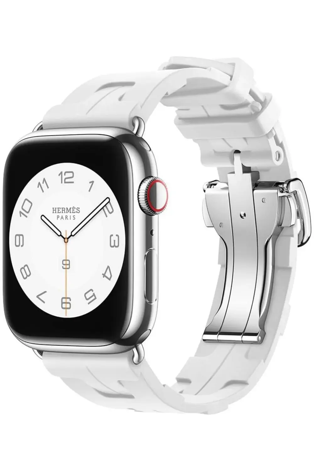 modaflux İle Uyumlu 38mm/40mm Spor Görünümlü KRD-94 Silikon Kordo