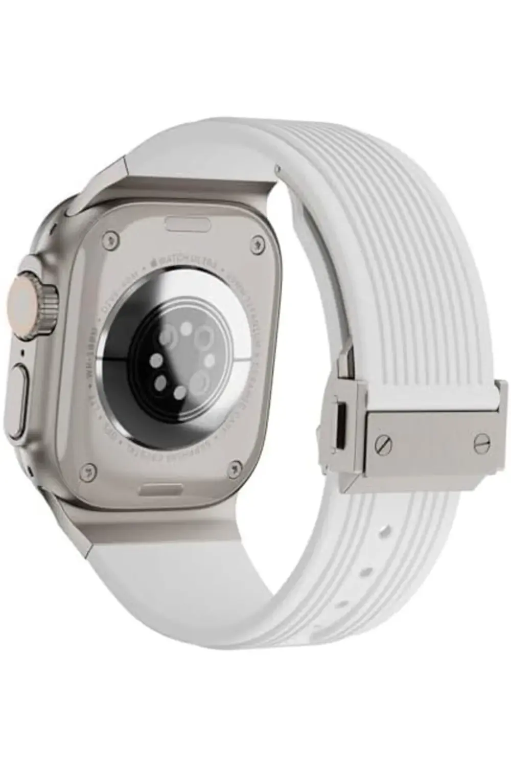 modaflux İle Uyumlu 42mm KRD-113 Spor Görünümlü Silikon Kordon Be