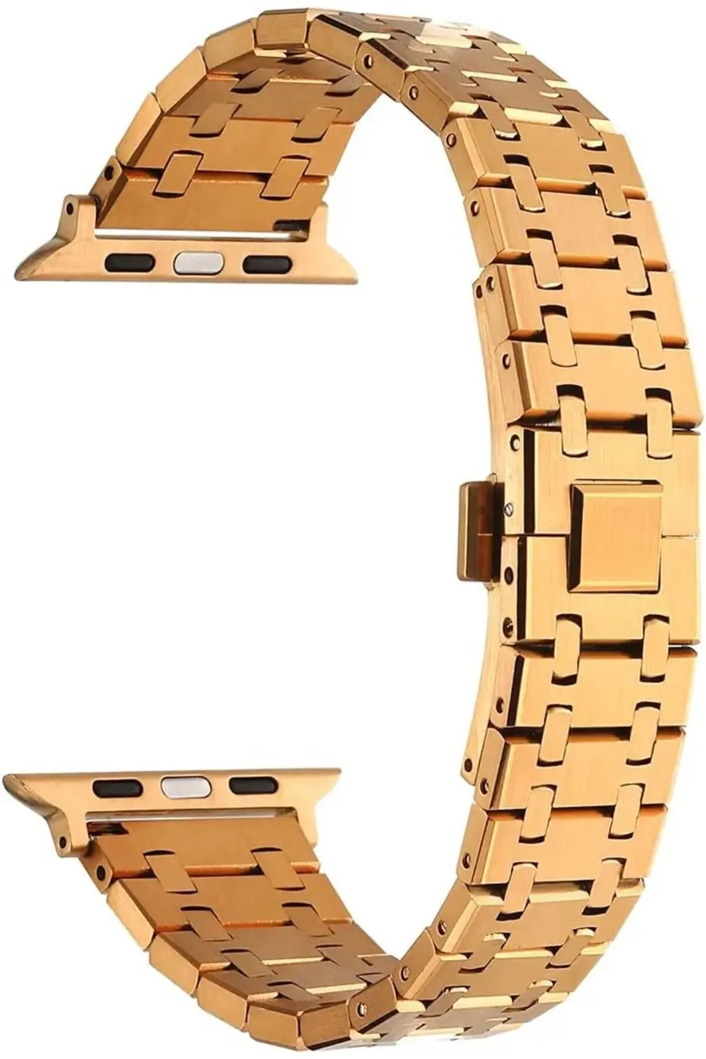 modaflux İle Uyumlu 42mm KRD-83 Metal Kordon Rose polynova 395519