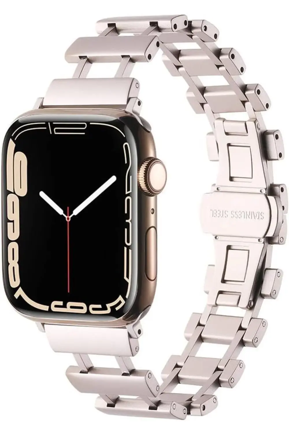 modaflux İle Uyumlu 42mm KRD-96 Metal Kordon Starlight polynova 3
