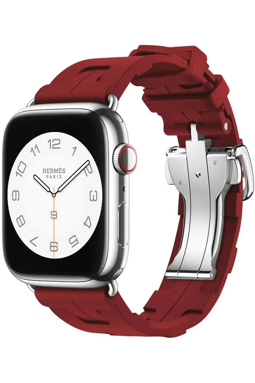 modaflux İle Uyumlu 42mm Spor Görünümlü KRD-94 Silikon Kordon Koy
