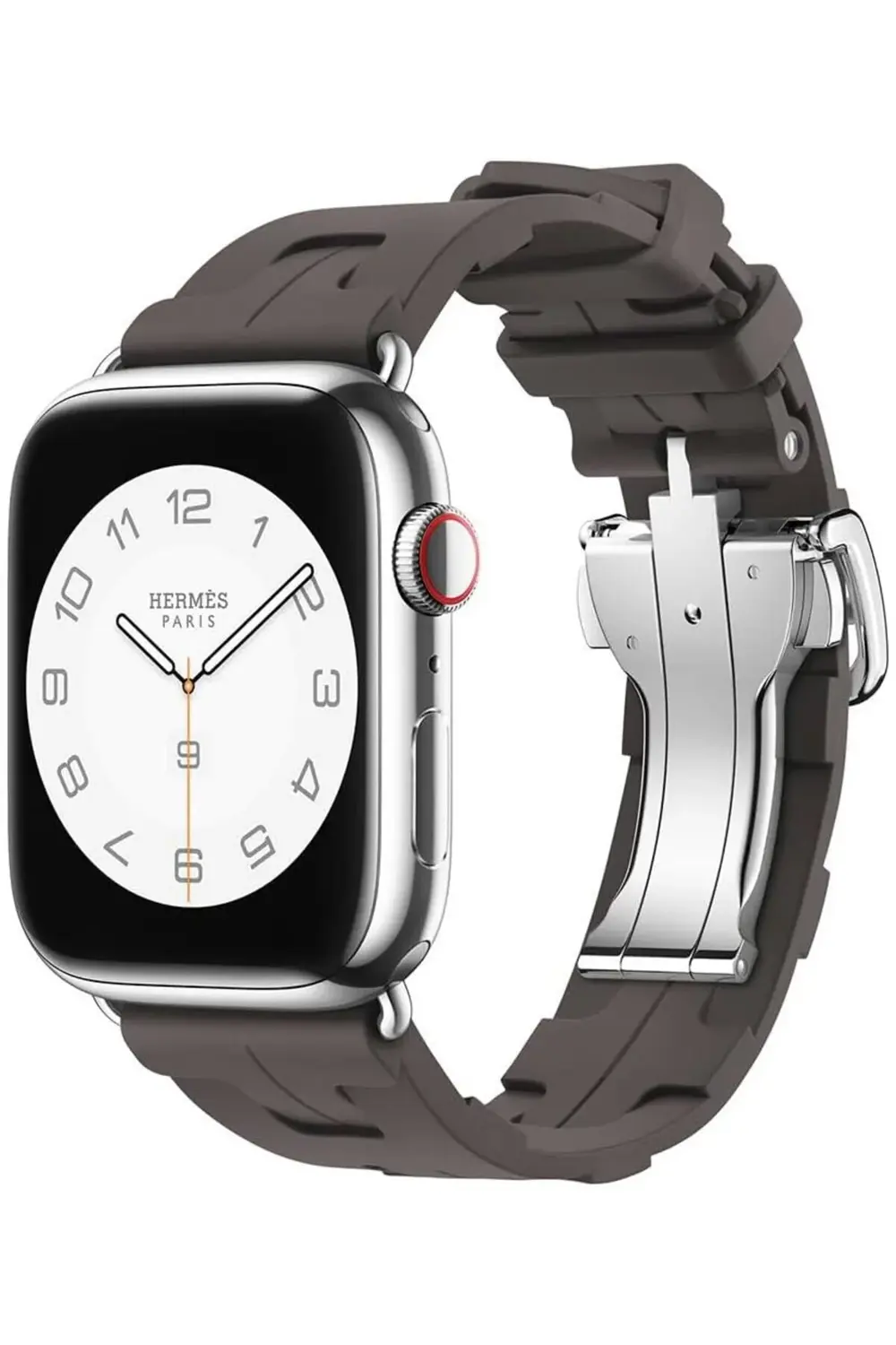 modaflux İle Uyumlu 42mm Spor Görünümlü KRD-94 Silikon Kordon Hak