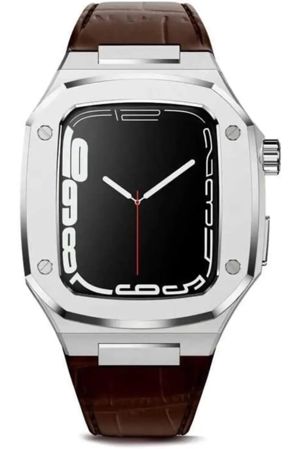 modaflux İle Uyumlu 44mm KRD-67 Kordon -Gümüş polynova 395519