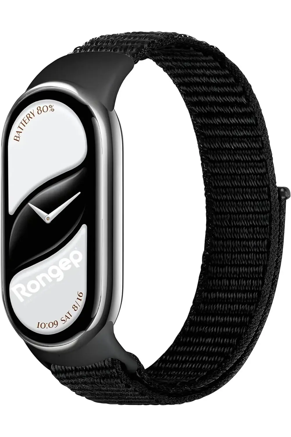modaflux ile Uyumlu Mi Band 10/9/8 İçin Hasır Örme Kordon Terletm