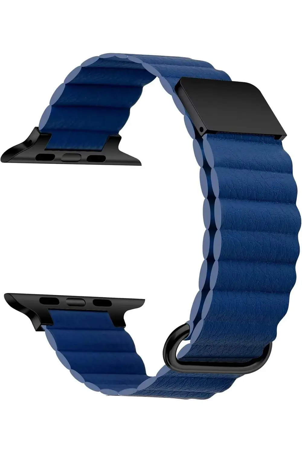 modaflux İle Uyumlu Ultra 42/44/49mm KRD-78 PU Deri Kordon Strap