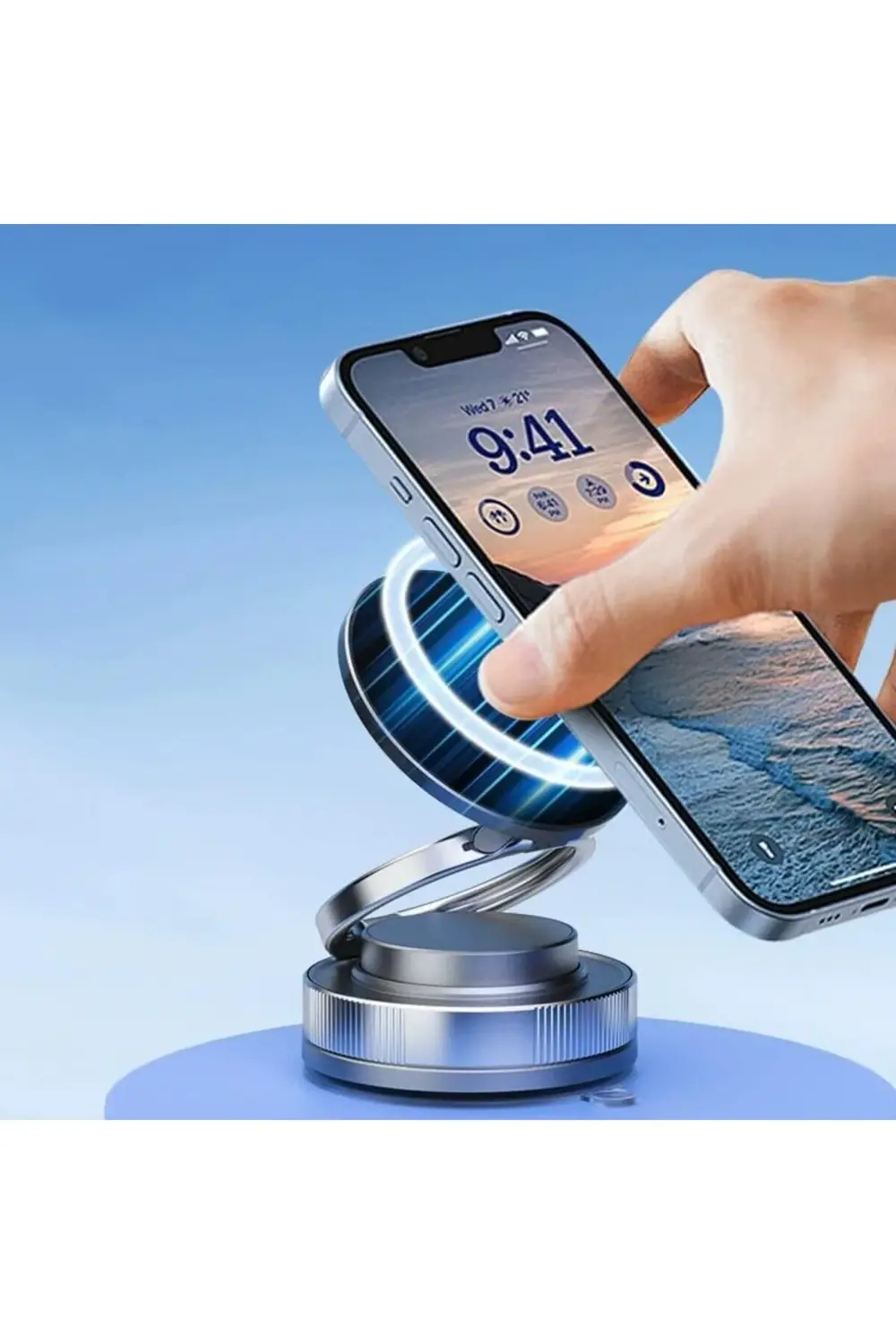 modaflux Kablosuz Araç İçi Cep Telefonu Tutucu Araç içi Montaj Sü