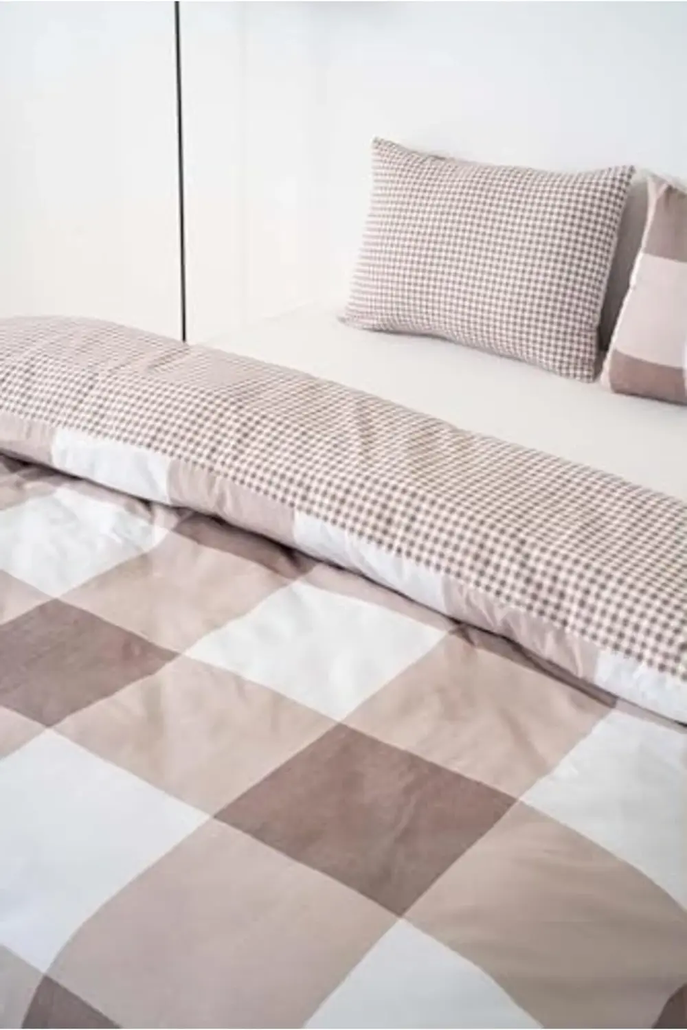 modaflux Kahve Çift Kişilik Nevresim Takımı Pamuklu polynova 3955