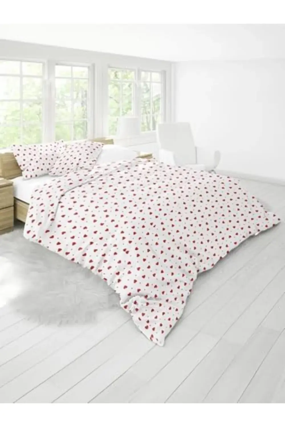 modaflux Kalpli Çift Kişilik Nevresim Seti polynova 395519