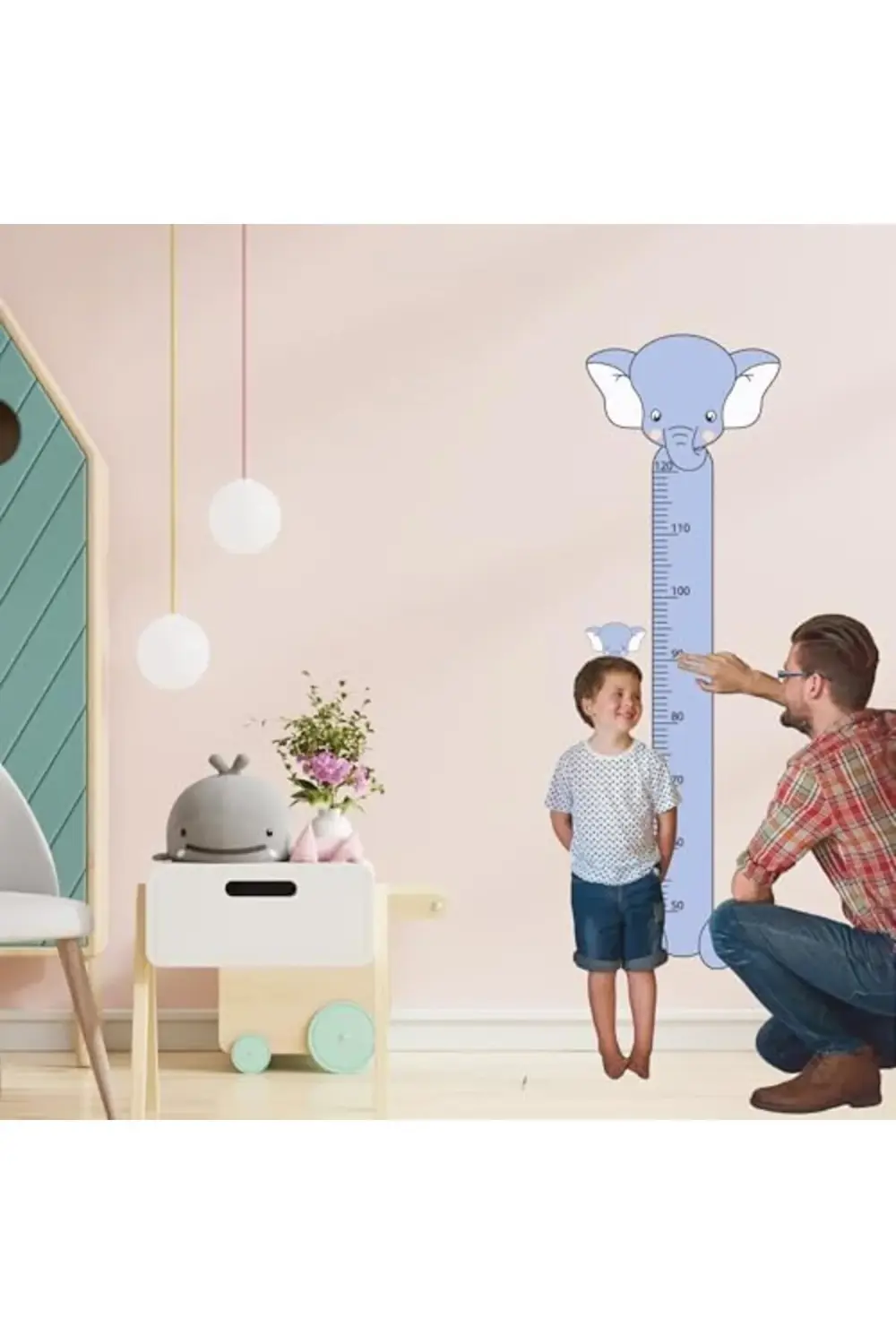 modaflux Karakterli Çocuk Boy Cetveli – Oyun Odası İçin Sevimli p