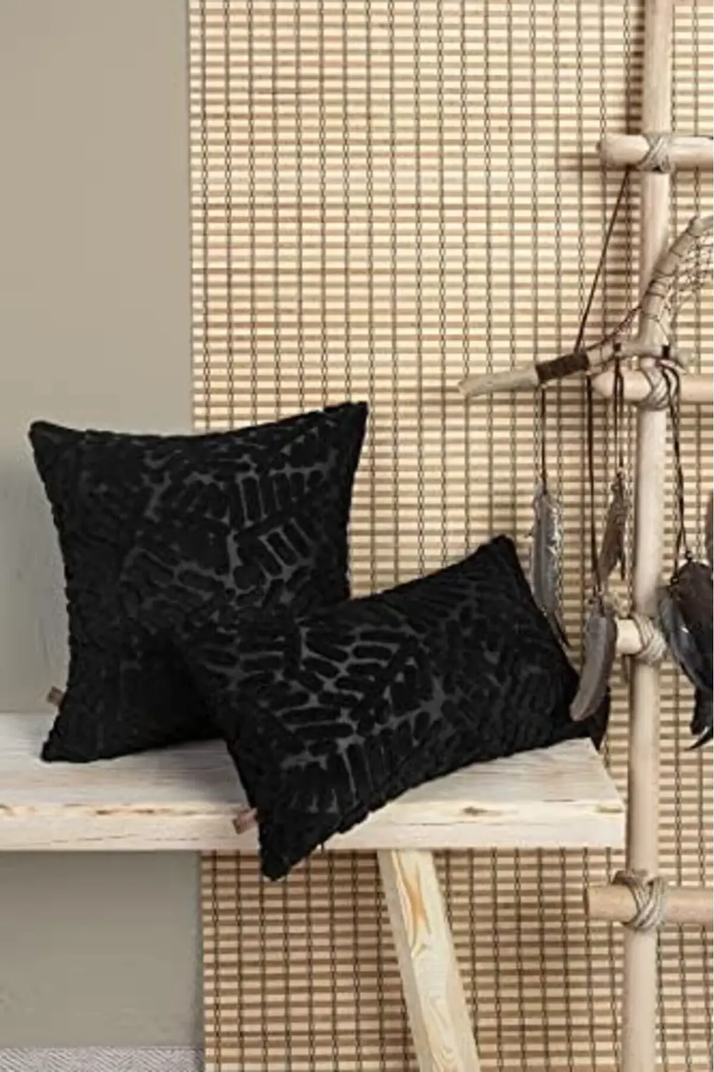 modaflux Kırlent 28x50 cm Siyah polynova 395519