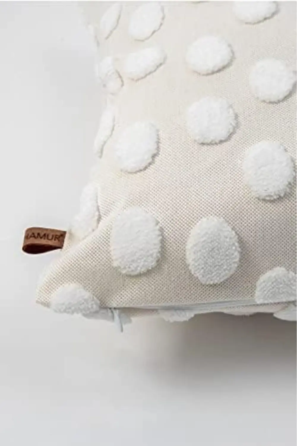 modaflux Kırlent 43x43 cm Point Ekru polynova 395519