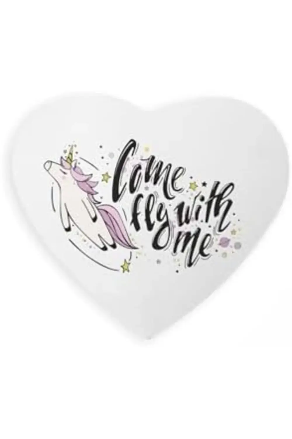 modaflux Kız Arkadaşa Hediyelik Baskılı Kalp Mouse Pad - Mousepad