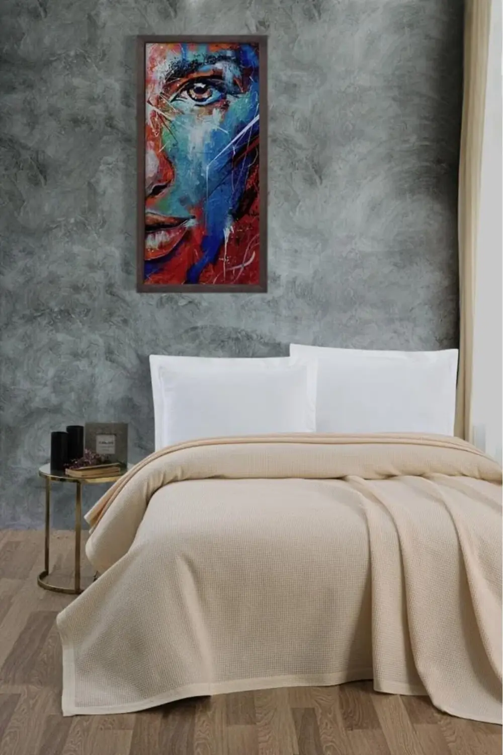 modaflux Klimalı Pike,%100 Pamuk Petekli Pike, Dörtmevsim Pike Çi