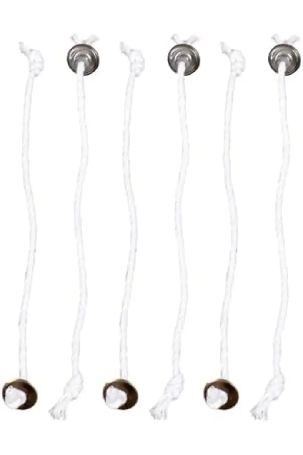 modaflux Kopçalı Kandil Fitil Fitili İp Kalınllığı 4 mm 6 Adet Se