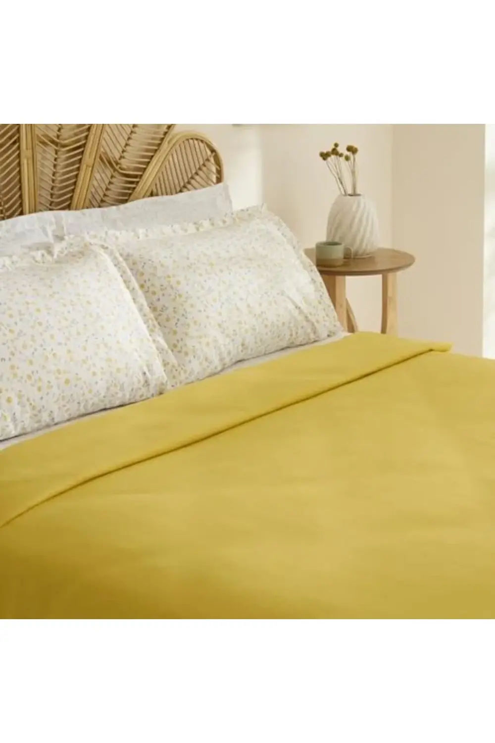 modaflux Lina Bambu Tek Kişilik Pike Takımı Sarı polynova 395519