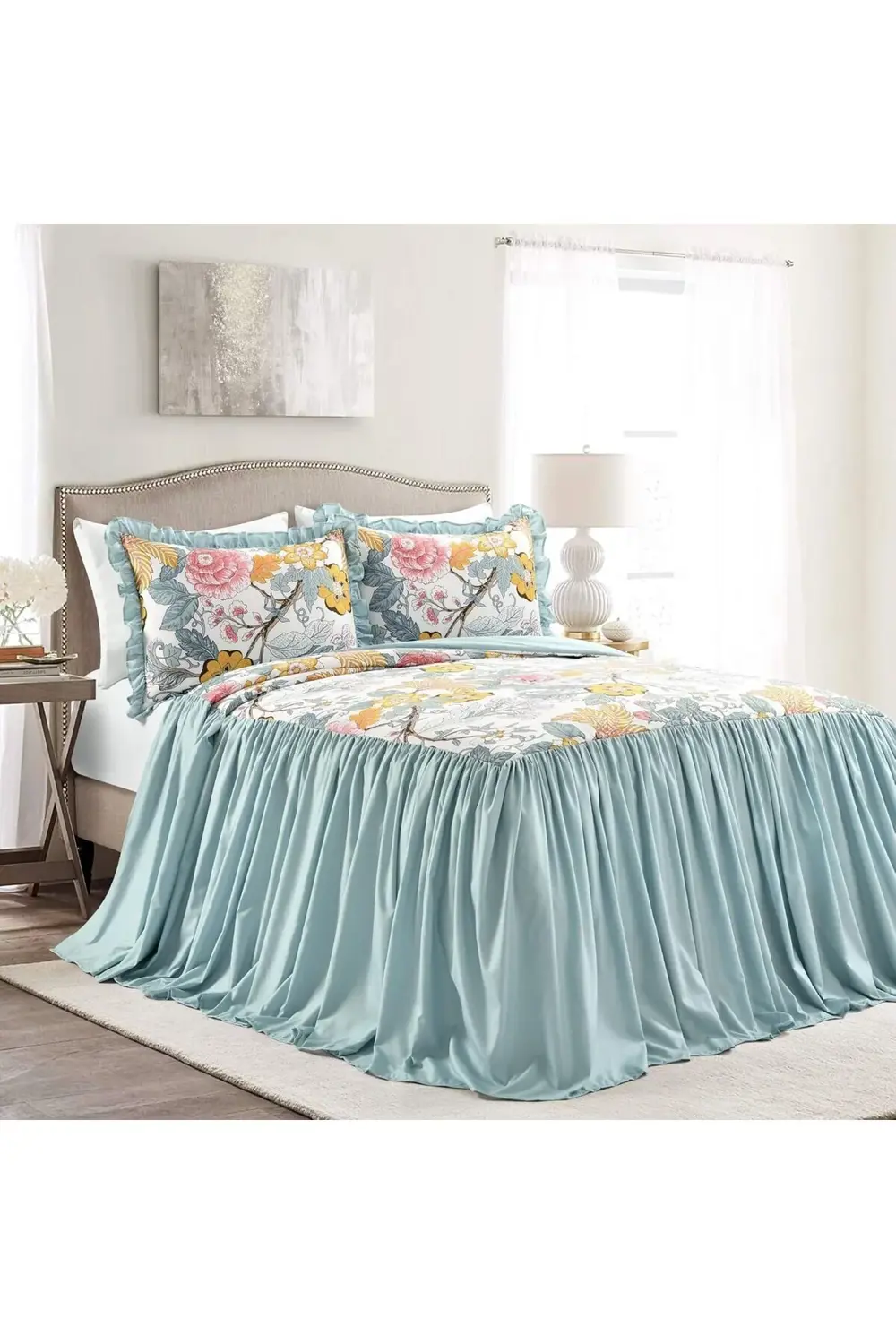 modaflux Lüks Yatak Takımı ( ),, Mavi ve Sarı polynova 395519