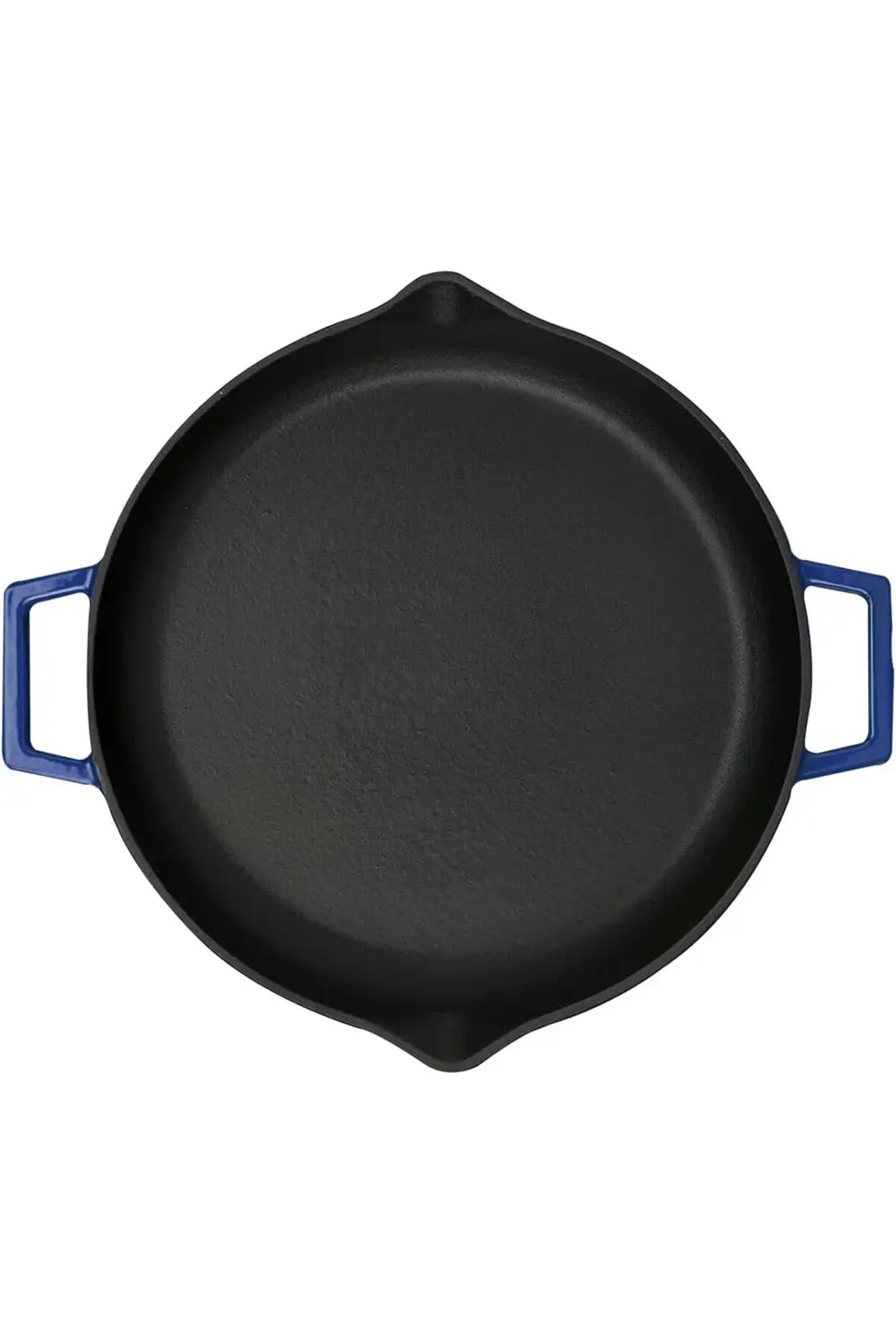 modaflux Metal Döküm Kızartma Tavası, Metal Kulplu, 26 cm, Mavi p