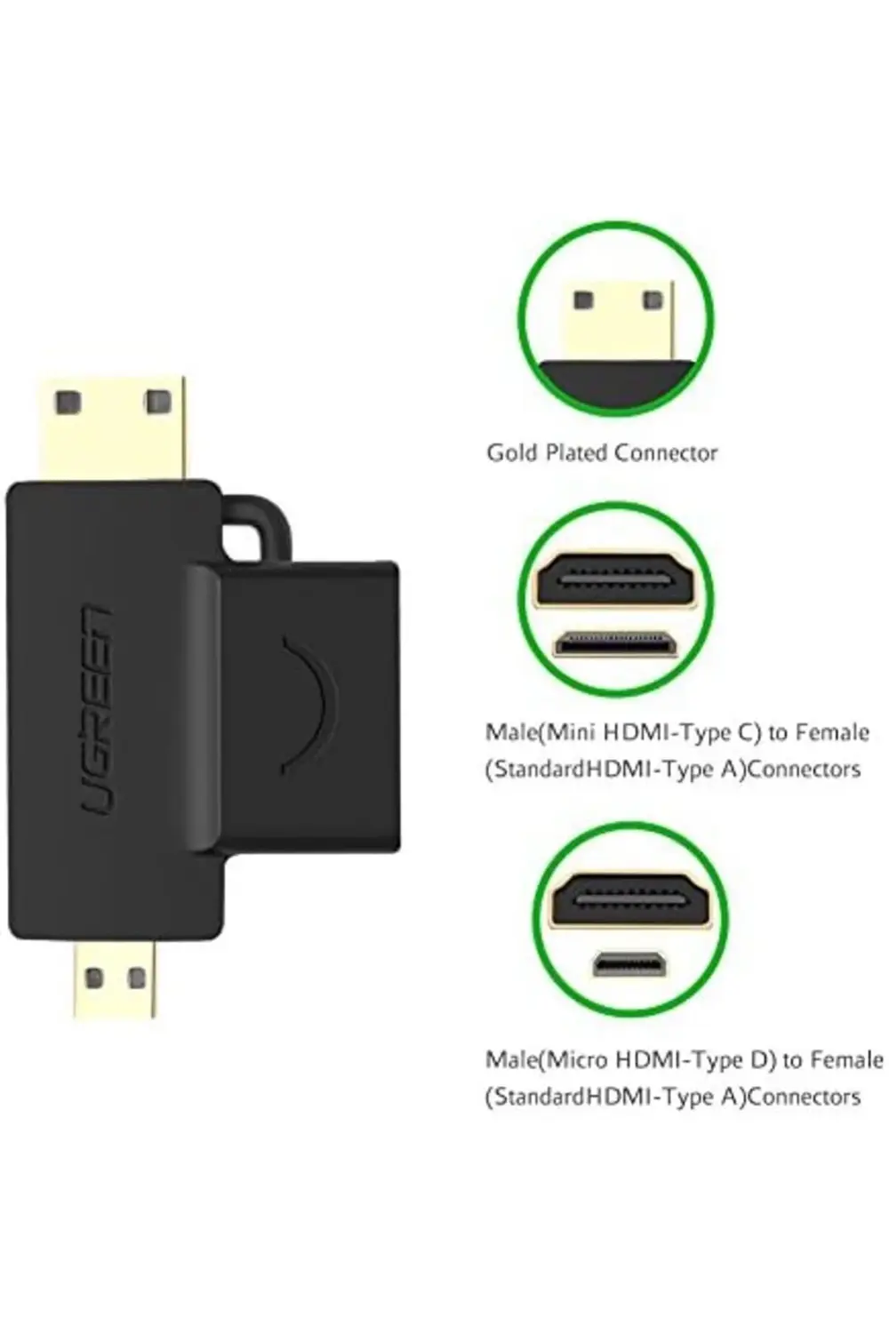 modaflux Micro Mini HDMI Dönüştürücü polynova 395519