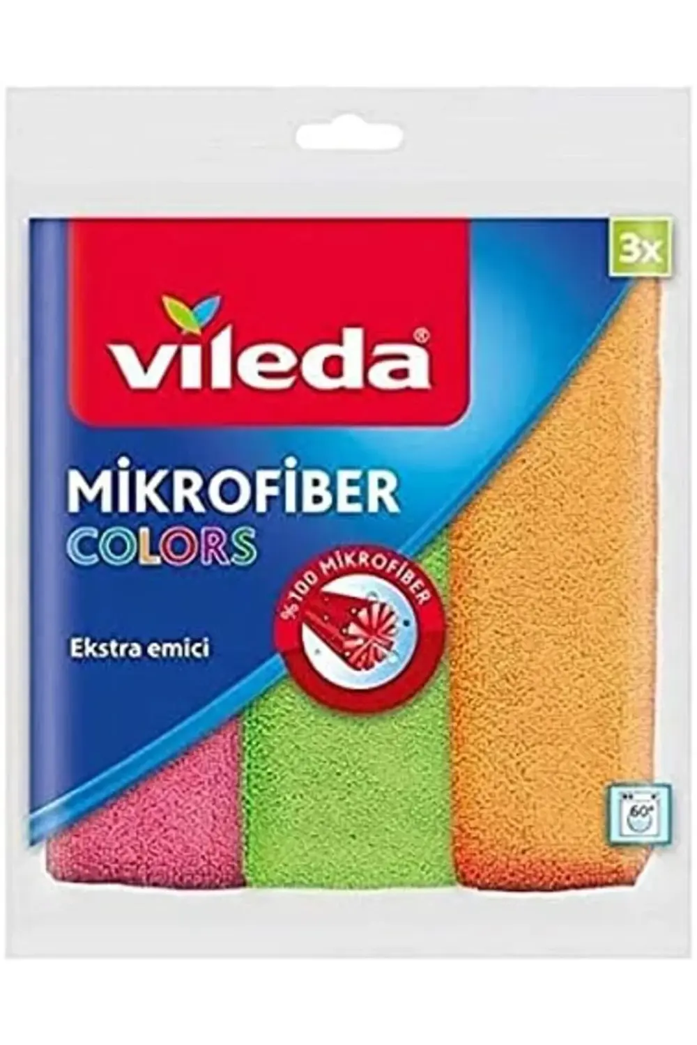 modaflux Mikrofiber Bez, 3'lü Paket polynova 395519