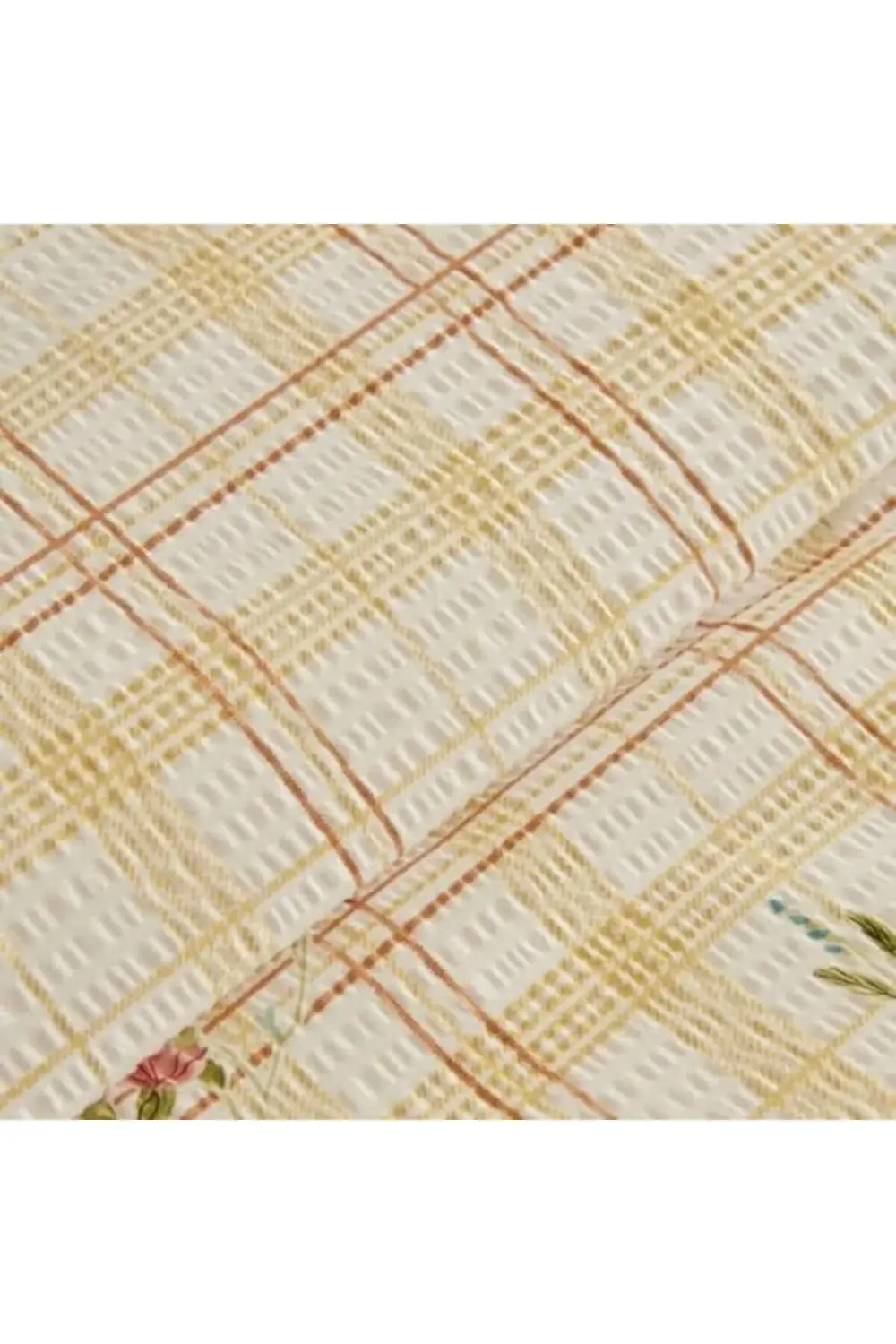 modaflux Minella%100 Pamuk Soft Çift Kişilik Nevresim Takımı Sarı