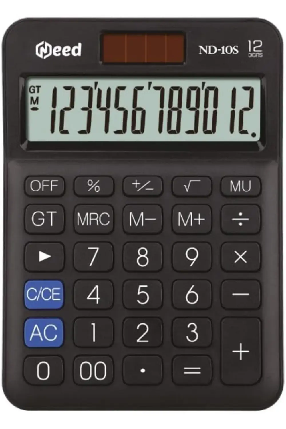 modaflux ND-10S Siyah Hesap Makinesi polynova 395519