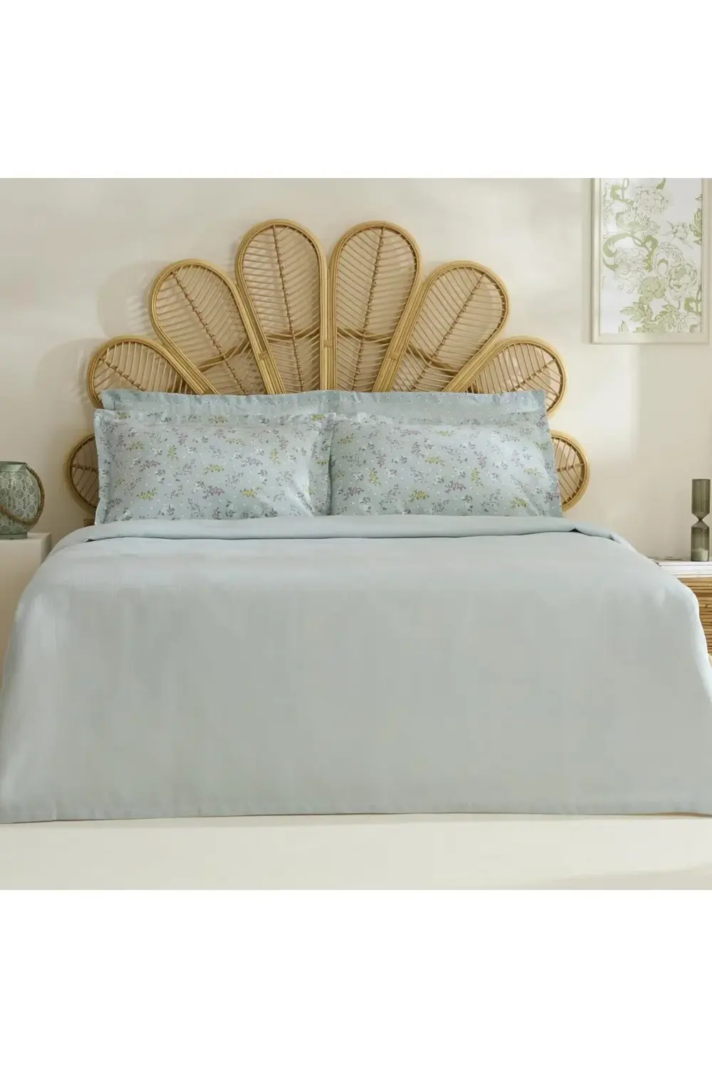 modaflux Noa Bambu Tek Kişilik Pike Takımı Mint polynova 395519