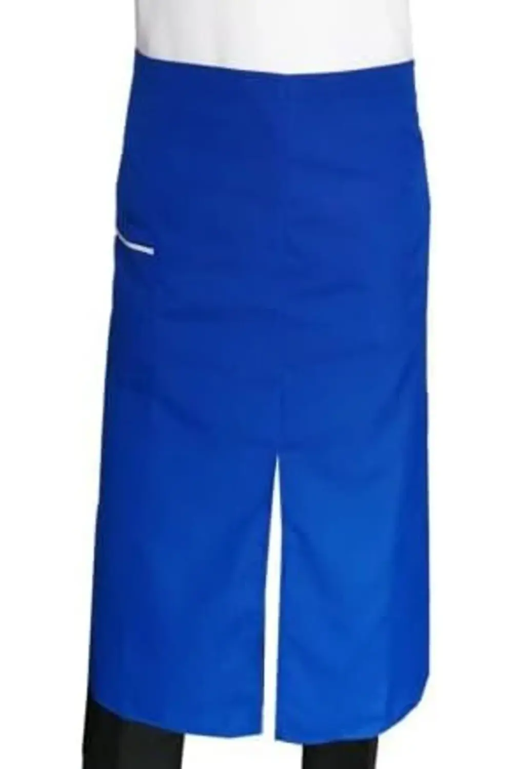 modaflux Önlük Biyeli Uzun Belden Saks Mavi polynova 395519