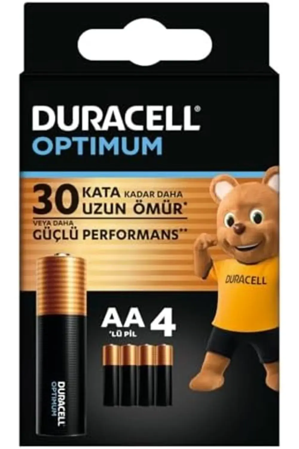 modaflux Optimum AA Alkalin Pil (4'lü Paket) 1,5V - LR6 MX1500 po