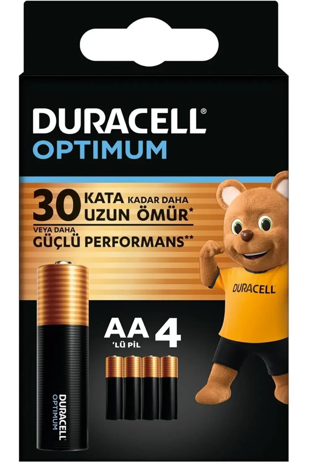 modaflux Optimum AA Alkalin Pil (4'lü Paket) 1,5V - LR6 MX1500 po