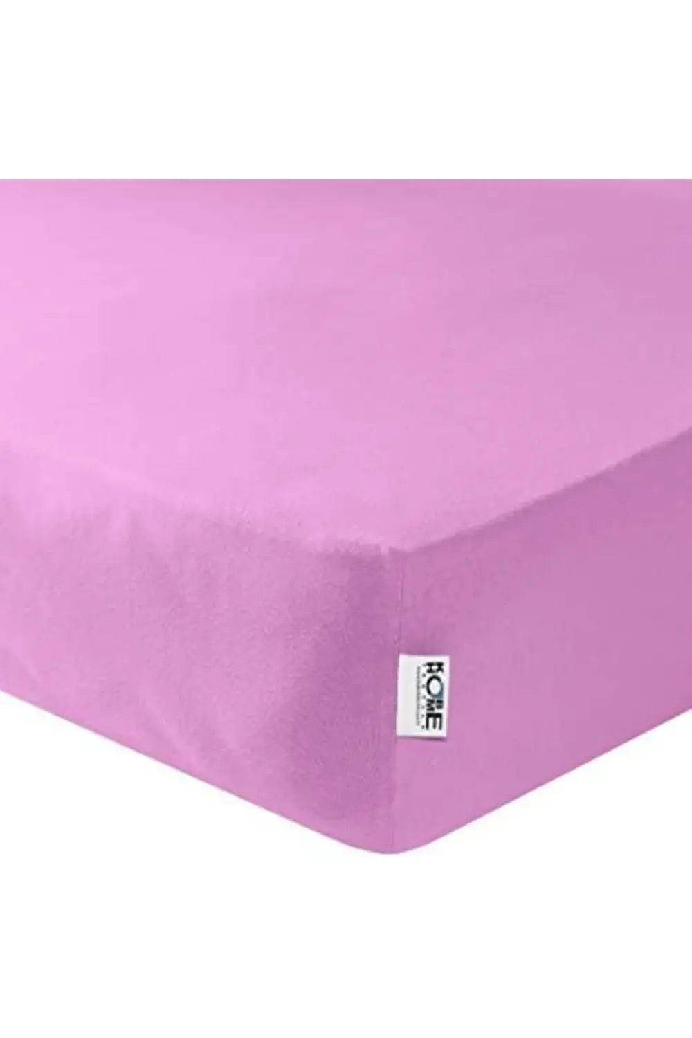 modaflux Örme Penye Çarşaf, Çift Kişilik, Pembe,%100 Pamuk 130 G/