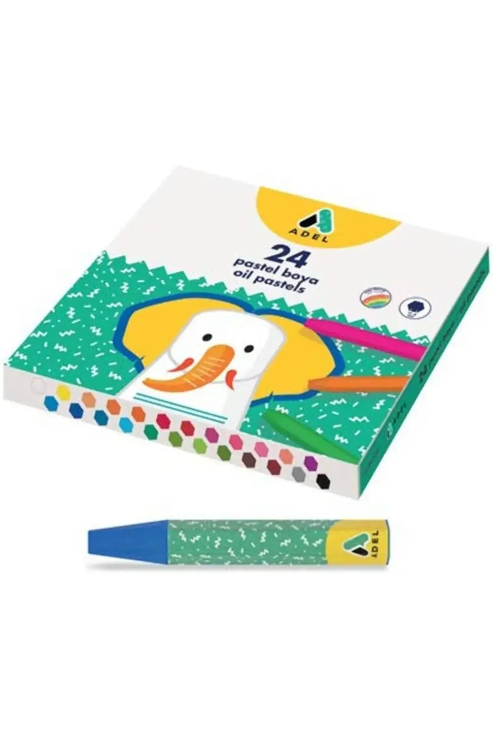 modaflux Pastel, 24 Renk, Canlı ve Örtücü Renkler, Rahat ve Yumuş