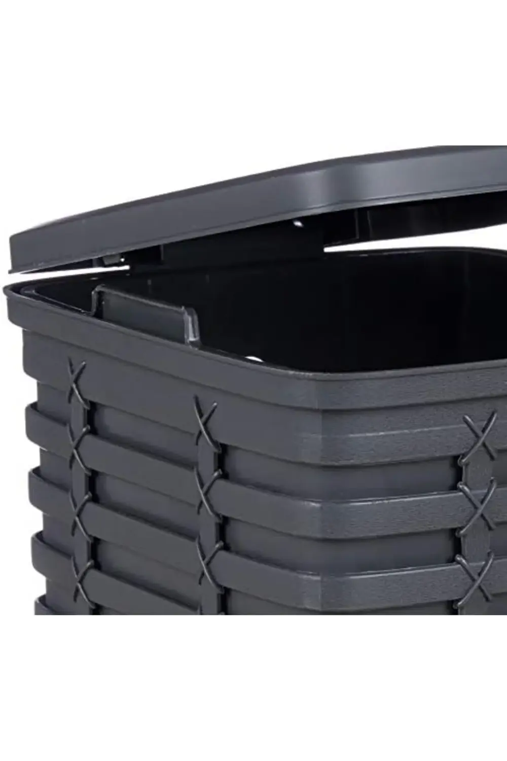 modaflux Pedallı Çöp Kovası, /Gri, 9 Lt polynova 395519