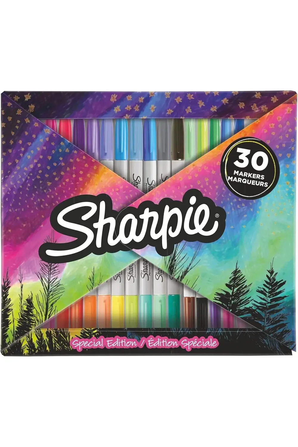 modaflux Permanent Markör 30'lu Karışık Kutu, Zarf polynova 39551