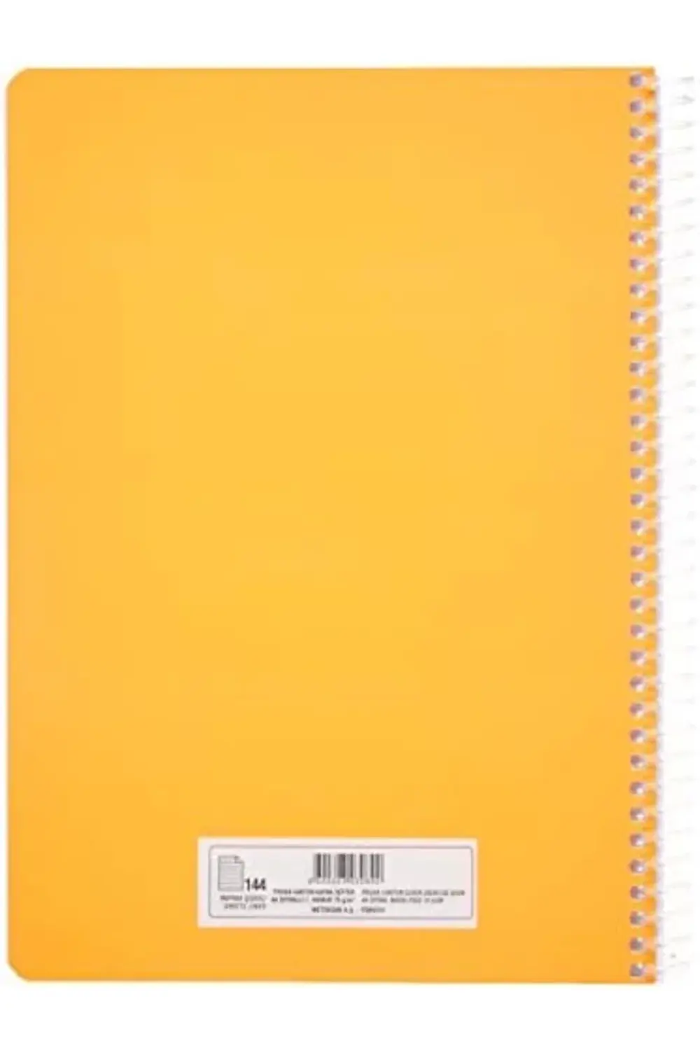 modaflux Pruva A4 Pet Spiralli Karton Kapaklı Defter 144 Yaprak -