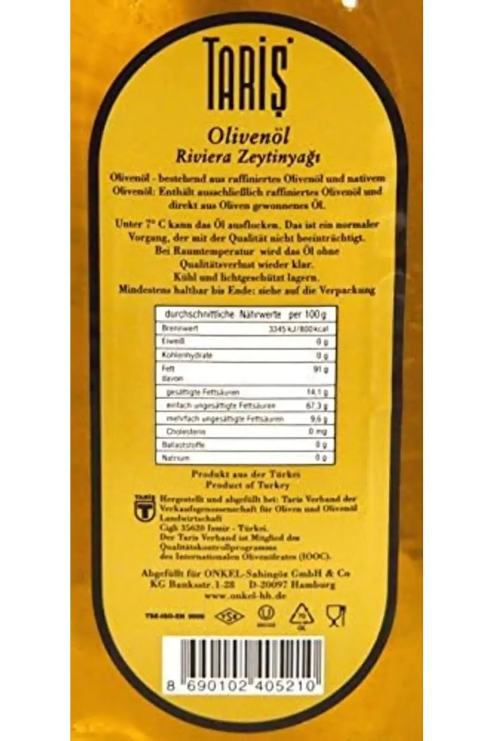 modaflux Riviera Zeytinyağı Bertolli 1L Cam polynova 395519