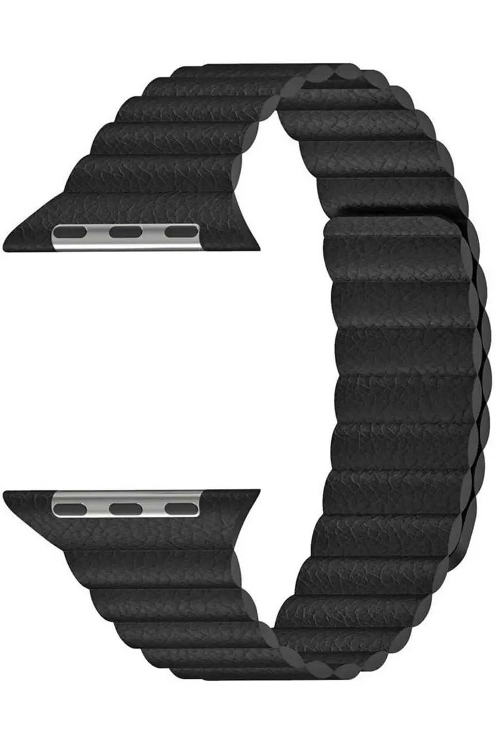 modaflux Series 2 38mm Twist Loop için Kordon Siyah polynova 3955