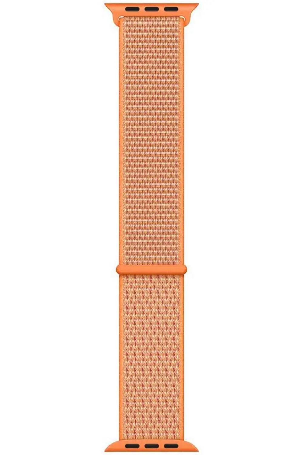 modaflux Series 3 42mm için Kordon Hasırlı Woven Spicy Orange pol
