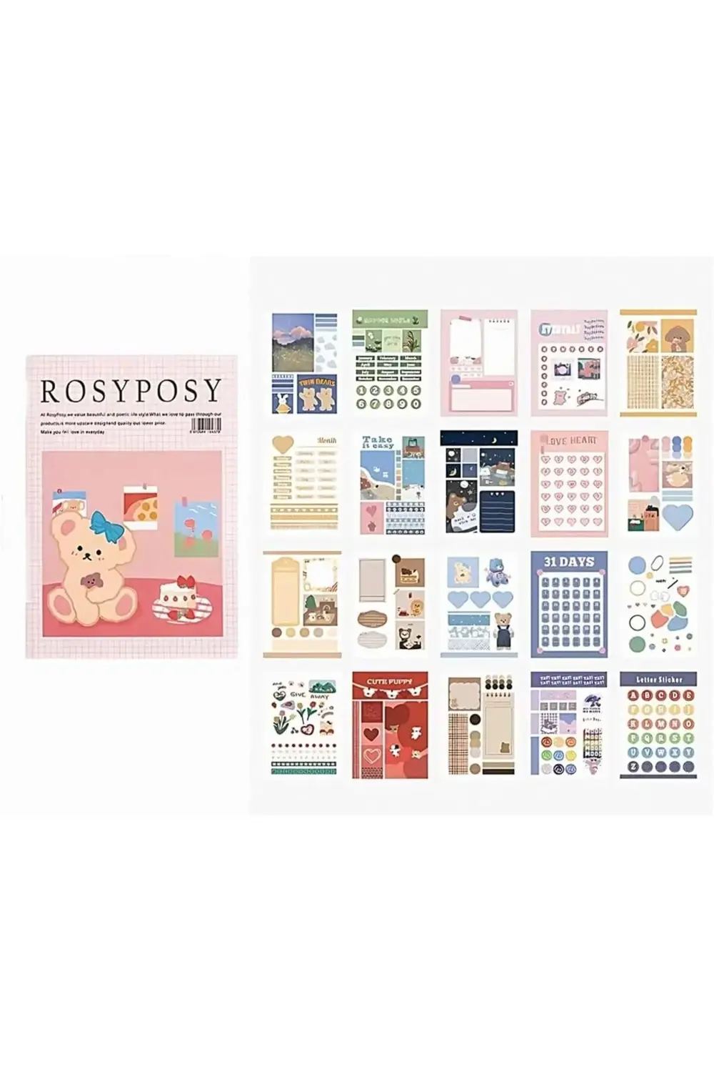 modaflux Temalı 20 Sayfa Defteri • • Bullet Journal polynova 3955