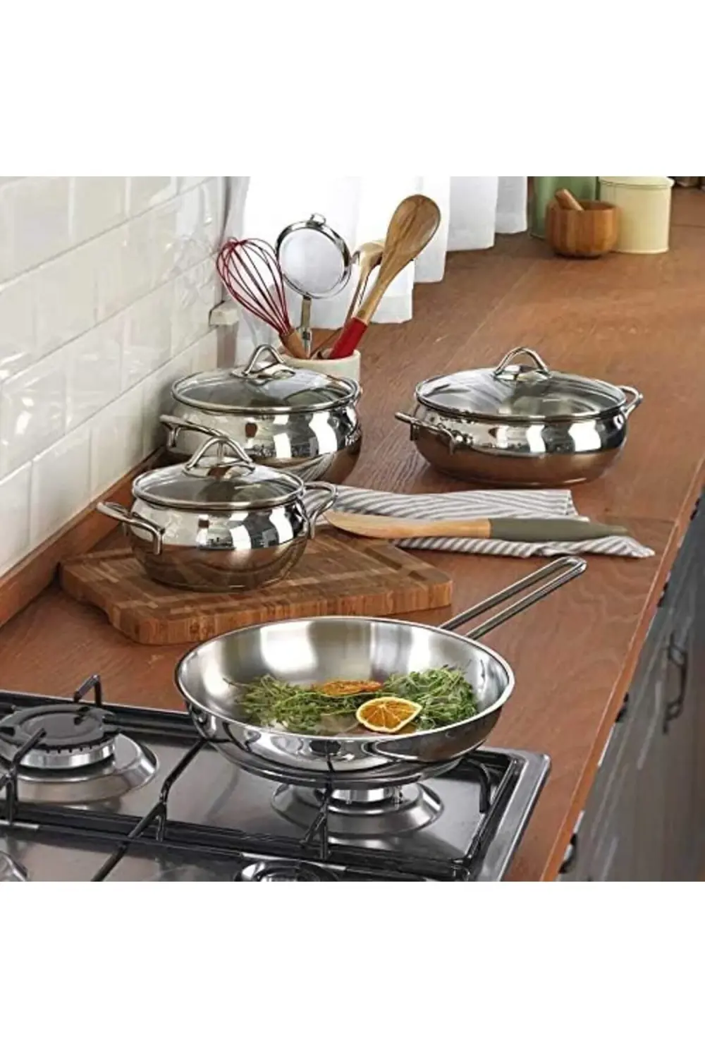 modaflux Tombik Jr. 6 Parça Tencere Seti polynova 395519