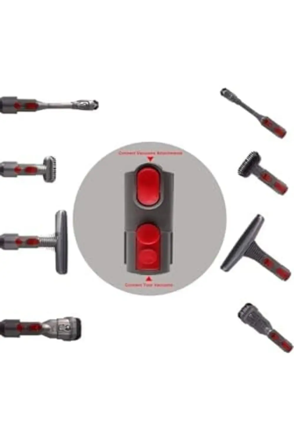 modaflux V15,V11, V10, V8 V6 V7 Dik Süpürge Uyumlu Fırça Aksesuar