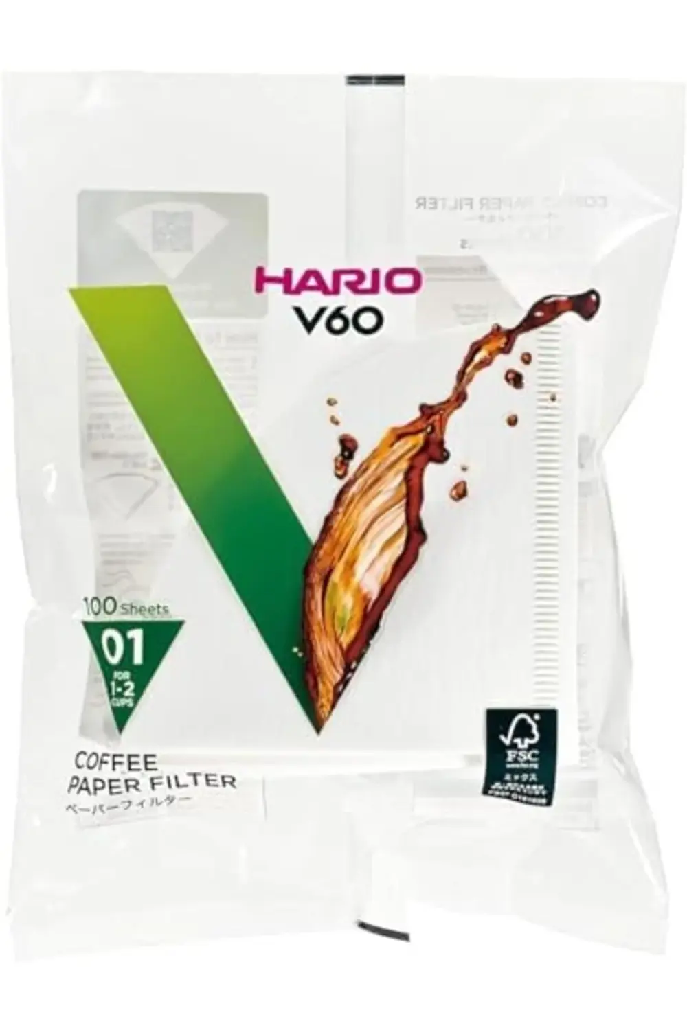 modaflux V60 01 Dripper Filtresi (100 adet) polynova 395519