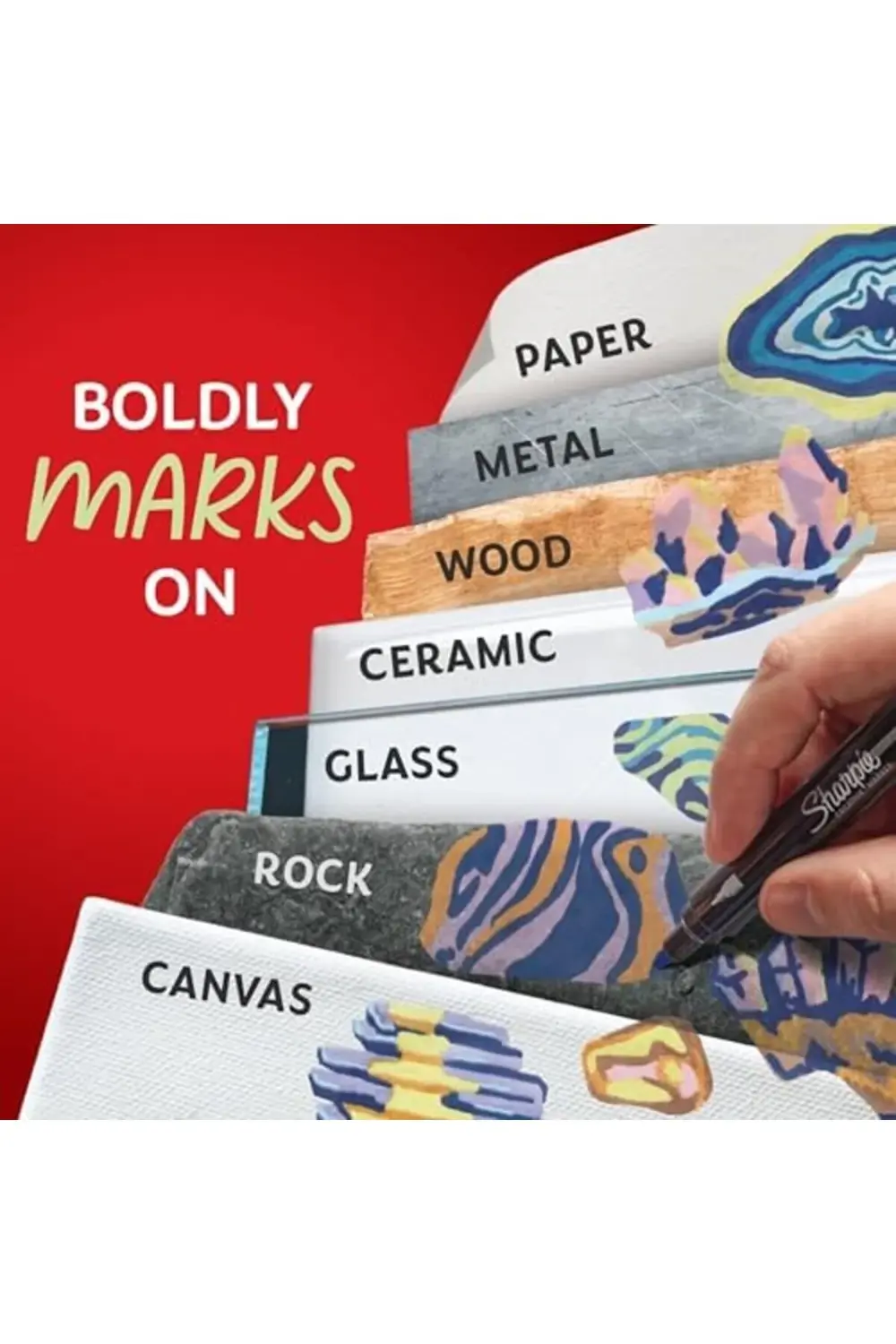 modaflux Yaratıcı Marker Akrilik | Toprak Tonları | Su Bazlı | Ka